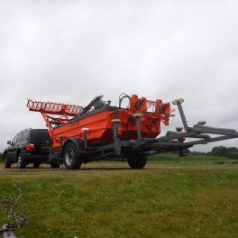 Our weedcutter workboats are easily transported to your site